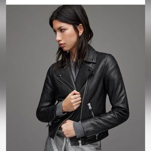 Dalby Leather Biker Jacket